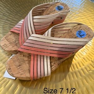 Women's Striped Sandals
